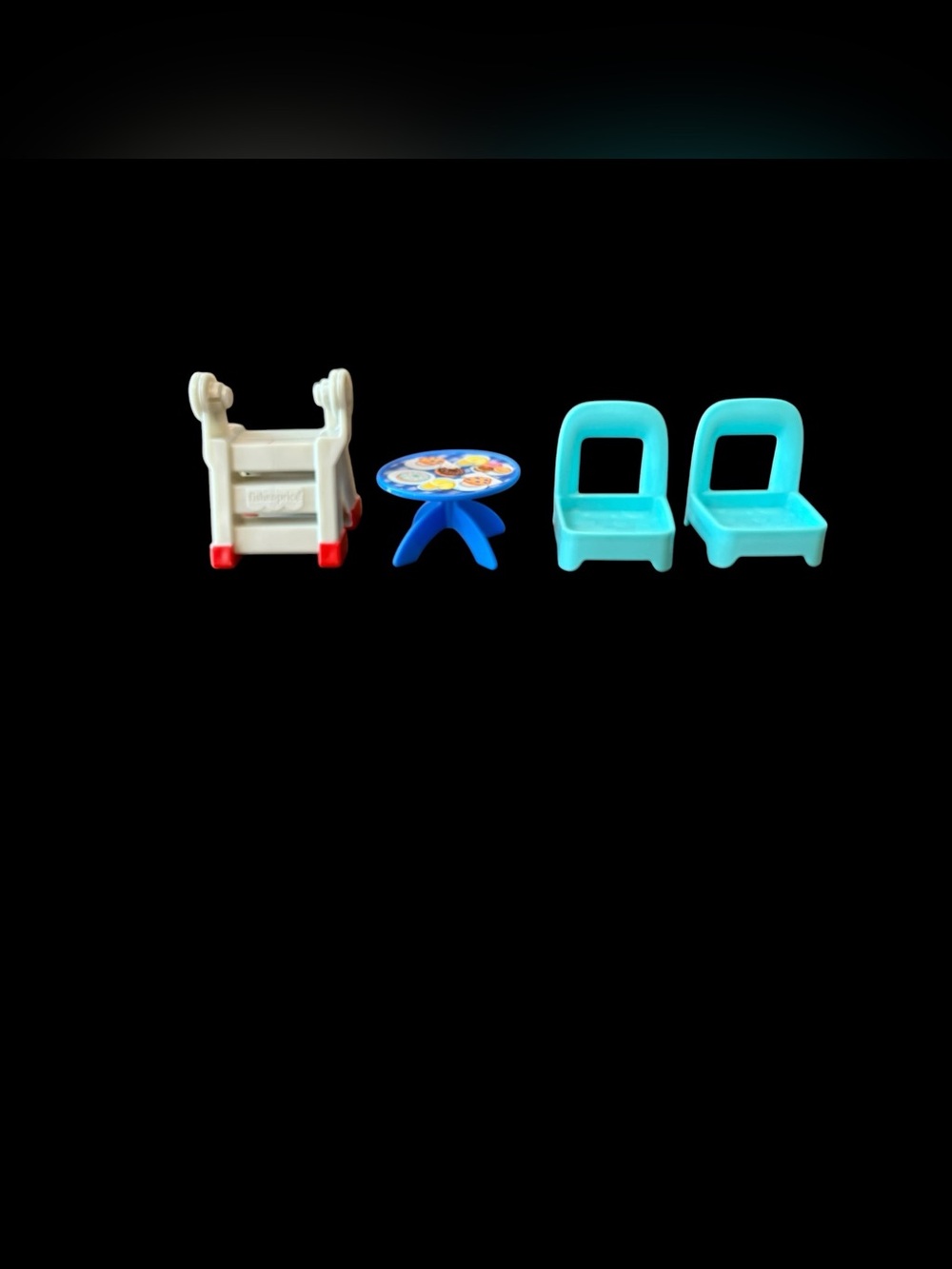Fisher-Price Little People Miniature Replacement Furniture Pieces Lot